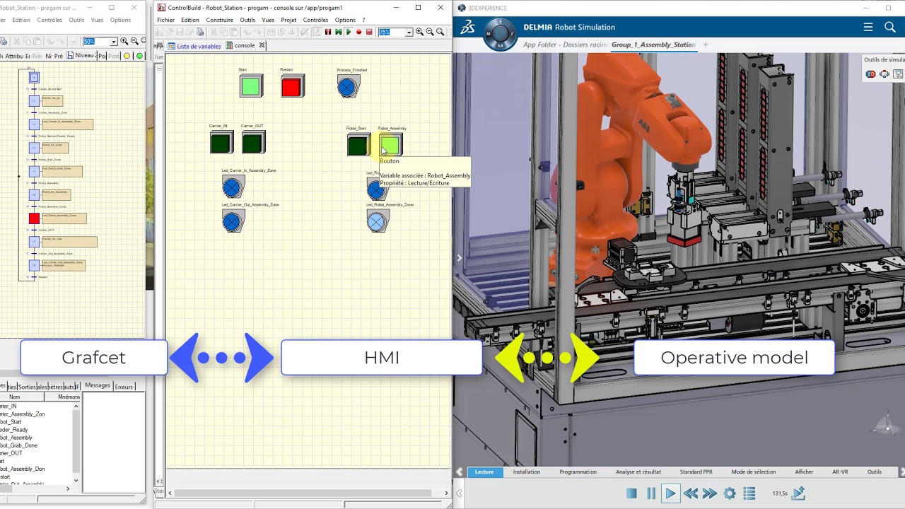 Robotics  Virtual Commissioning | Activity Summary in 3DEXPERIENCE