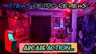 A few arcade classics on the RG351M handheld