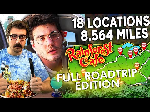 Ted Nivison and Eddy Burback go to Every Rainforest Cafe in America (both perspectives)