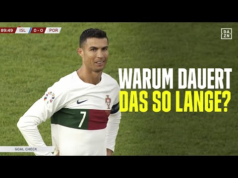Ronaldo kann's kaum glauben: Warum dauert der Goal-Check so lange? 🤷🏽‍♂️