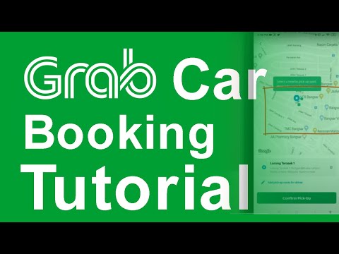 Grab Car booking How to Tutorial