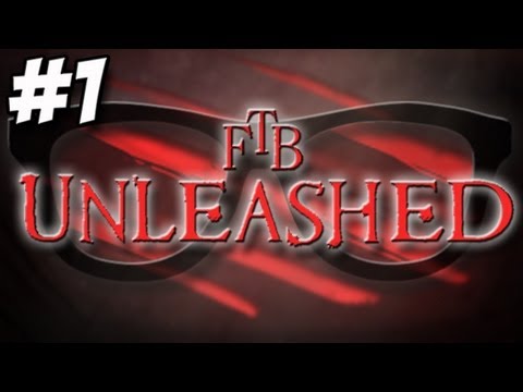 FTB Unleashed - Part 1 - The Tree! + World Download
