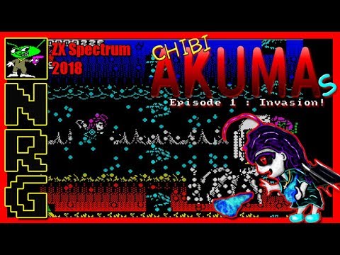 NRG: 5-10 Minutes of Gameplay - Chibi Akumas Episode 1:Invasion [ZX Spectrum]