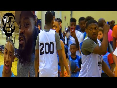 CRAZY CROWD REACTIONS! Julian Newman vs Ramone Woods at NEO Youth Elite GETS CRAZY! D-Rich TV Vlog!