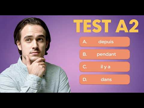 Test your French: Level A2 Quiz