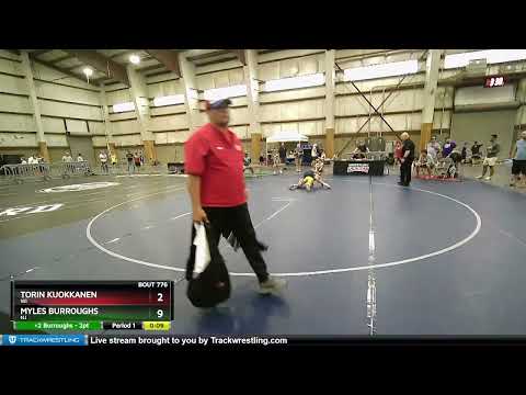 97 Lbs Cons. Semi - Torin Kuokkanen, WI Vs Myles Burroughs, NJ 6861