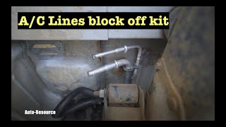 Ford Rear A/C Block Off Kit