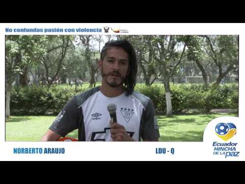 Ecuador Hincha de la Paz - Norberto Araujo LDU-Q