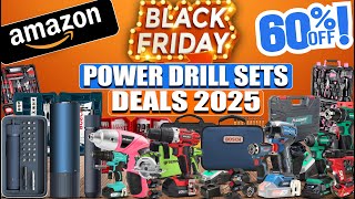 Massive 60% Off! 50 Hottest Black Friday Power Drill Sets Deals 2025 - (With Discount & Price)