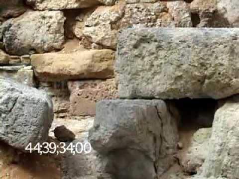 0044 The wall of Themistocles and Amphora in Athens, Greece