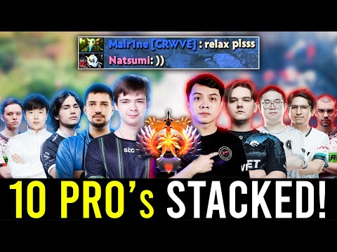 10 PRO's STACKED in EU PUBS! - TEAM MALR1NE vs TEAM NATSUMI!