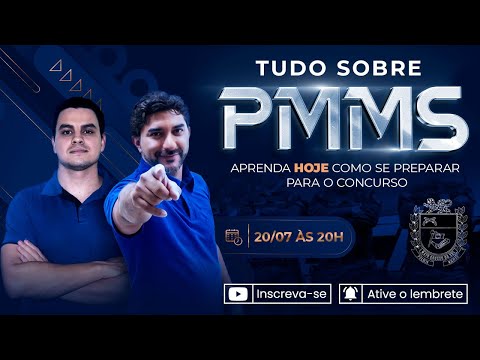 CONCURSO PM-MS 2022 -  Como se preparar!