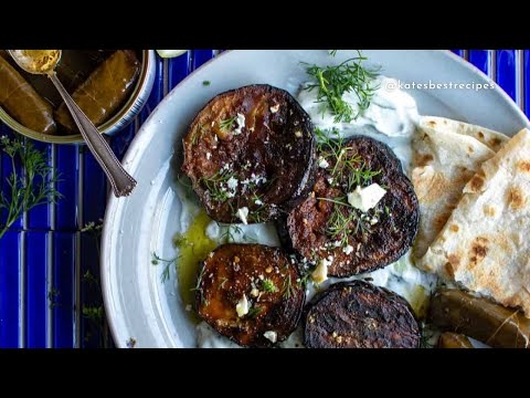 Super Easy Moroccan Grilled Eggplant (9 Ingredients)