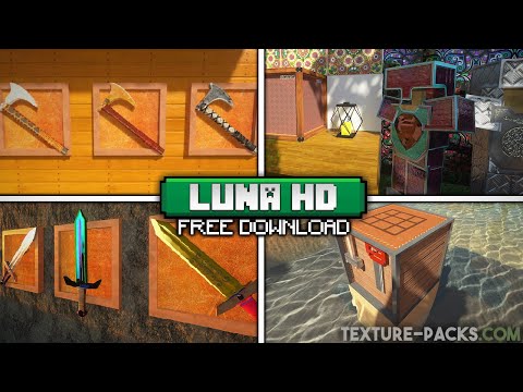 Texture-Packs.com: Minecraft! - Luna HD Texture Pack Download (512x & 32x)