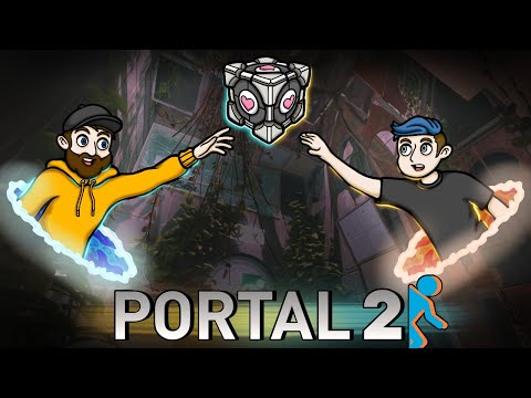 We Played Portal 2 Co-Op For The First Time - Full Playthrough