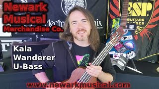 Video thumbnail for Kala Wanderer U-Bass Acoustic/Electric. by Newark Musical Merchandise co.
