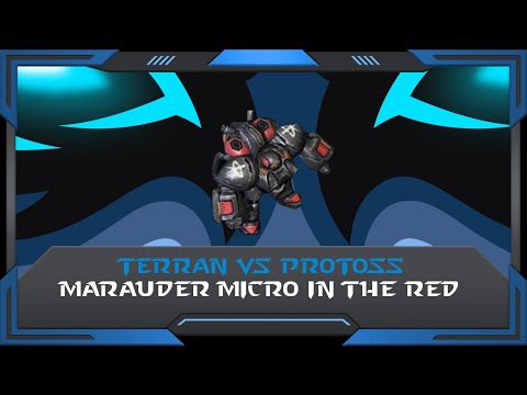 StarCraft 2 (RuFF Highlight): Marauder Micro in the Red