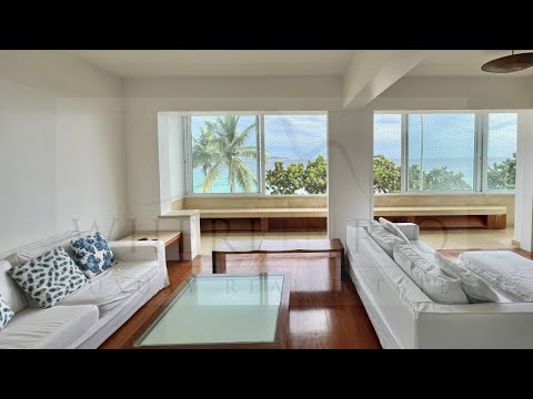 W04.851 - Moderno apartamento de luxo, em frente à praia em Ipanema