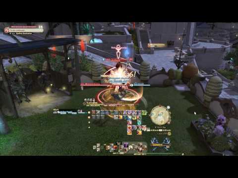 FFXIV: 4.0 Warrior Defiance Opener into 6 Fell Cleaves