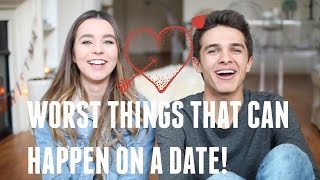 Worst Things That Can Happen on a Date! (w/ Sierra Furtado) | Brent Rivera