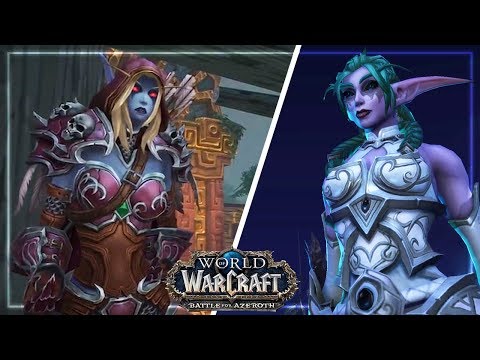 All BfA Patch 8.1 Cutscenes (12 So Far) - Battle for Azeroth