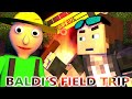 BALDI S BASICS FIELD TRIP IN MINECRAFT Baldi Minecraft Animation Horror Game Camping Reuploaded