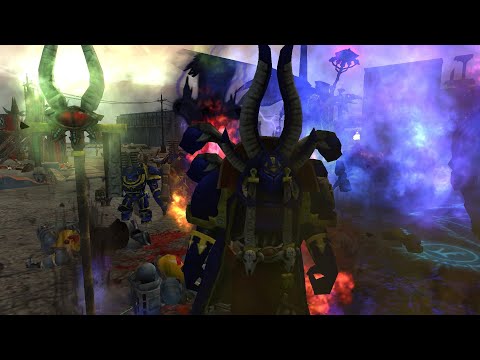 Thousand Sons vs Space Wolves 13th Company: Dawn of War - Unification mod Survival | Warhammer 40k