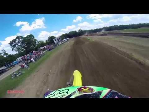 MotoSport.com Helmet Cam: Joshua Dickerson - Fast Farms