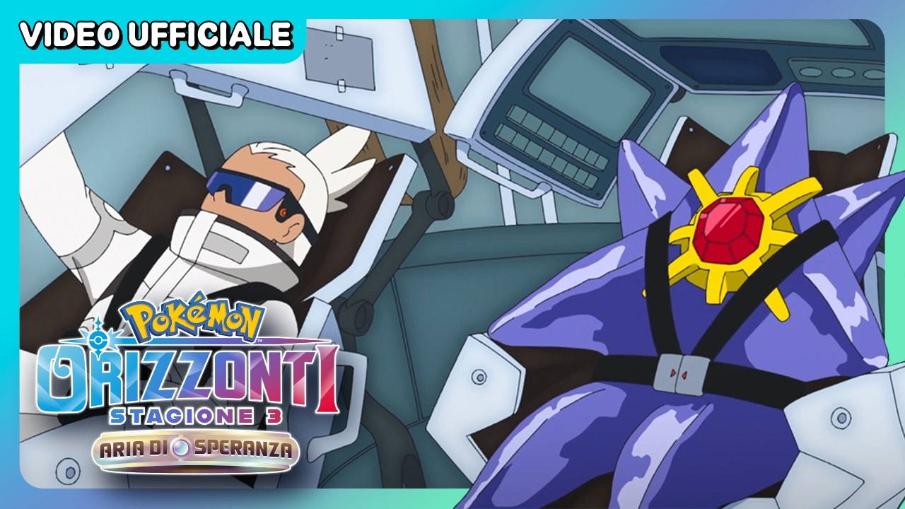 Allenamento spaziale con l’istruttore Starmie | Orizzonti Pokémon - Stagione 3 | Video ufficiale