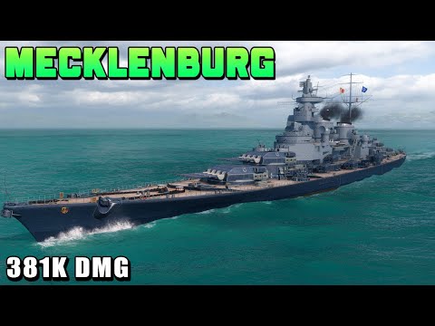 Battleship Mecklenburg: entered 4 brawls in a row and won them all