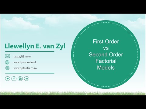 First Order vs Second Order Factor Structures in SEM