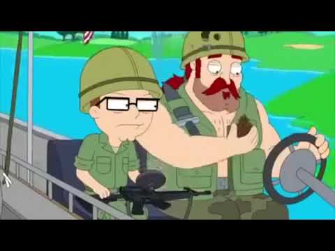 American Dad & Vietnam War Reenactment