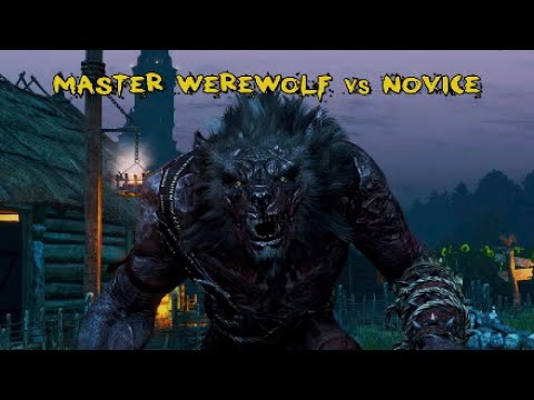 ESO - Master Werewolf(Berserker) vs Novice(Packleader)