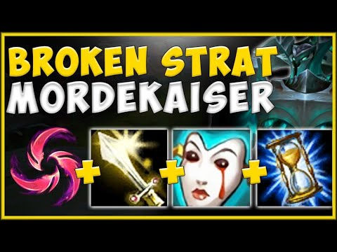 100% BROKEN STRATEGY! INSTA 3 HIT MORDEKAISER BUILD IS TRULY ABSURD! - League of Legends Gameplay
