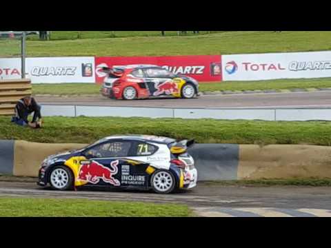 Reinis Nitiss,Sebastian Loeb,Guy Wilks,Taner Foust,Kevin Hansen  @ RX Lydenn hill 2016#Free ride