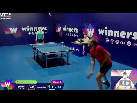 Muliukin Evgeniy  - Kovpak Egor WINners CUP Table Tennis 8 28.12.2020 16:15