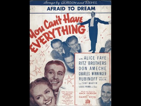 Afraid To Dream (1937)
