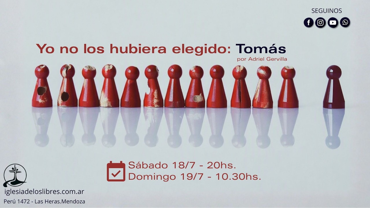 Yo no los hubiera elegido: Tomás