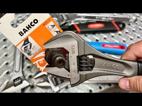Bahco Adjustable Wrench 12-inch Chrome