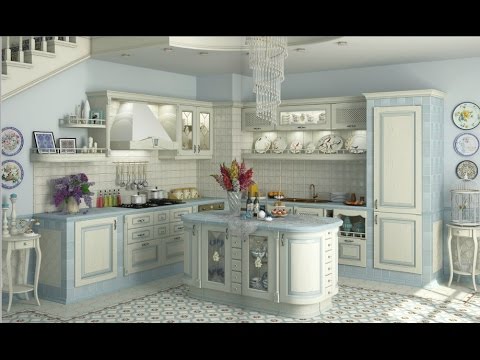 КУХНИ 2017  в стиле Прованс/ фото кухни/французский дизайн/ kitchen design in the style of Provence