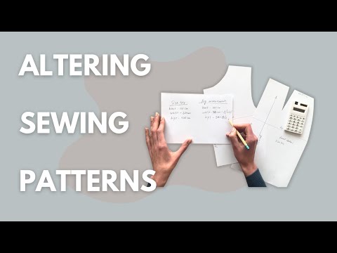 Altering Sewing Patterns: How To Adjust Patterns To Your Size? Beginner Sewing Series