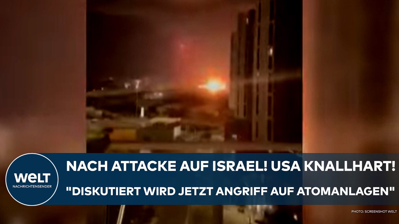 IRAN: Raketenhagel auf Israel! USA knallhart! "Diskutiert wird jetzt ein Angriff auf Atomanlagen!"