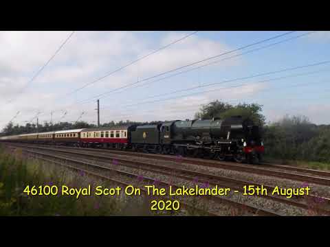 46100 Royal Scot On The Lakelander   15th August 2020