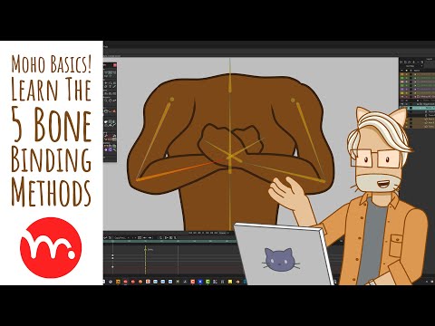 Moho Basics! Learn The 5 Bone Binding Methods!