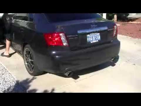 2010 SUBARU IMPREZA 2.5i BORLA HEADERS AND EXHAUST!!!!