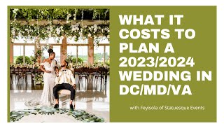 What does it cost to plan a 2023 wedding? Washington DC, Maryland & Virginia breakdown