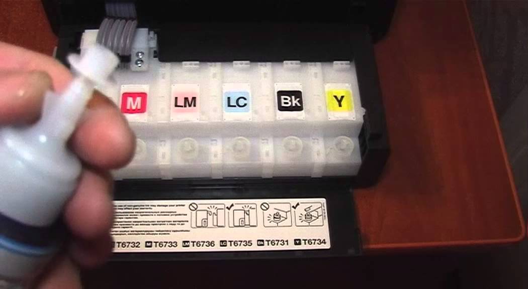 Принтер струйный цветной А4 Epson L800