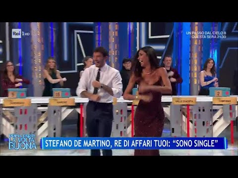 Stefano De Martino e il ballo con Federica Nargi - La Volta Buona 09/01/2025