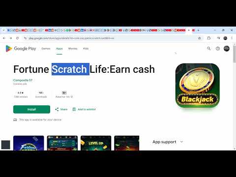 Fortune Scratch Life:Earn cash Game App: Is it Fake or real - YouTube