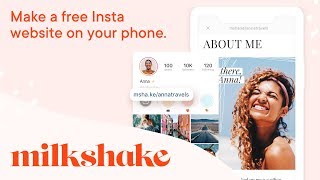 Milkshake App | Free Website Builder